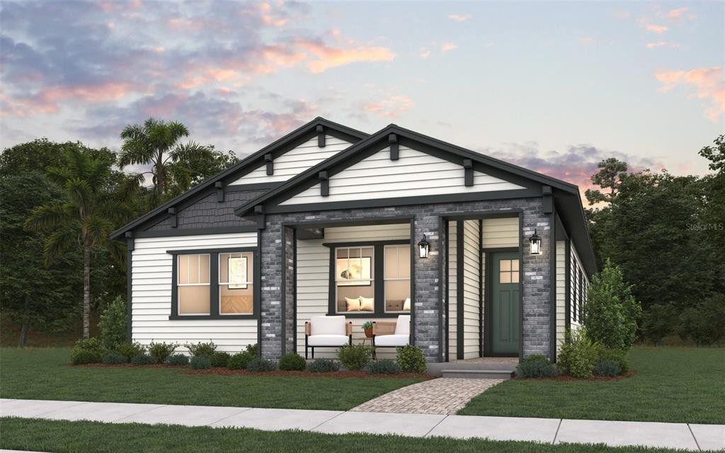 Front exterior of a new home in , St. Cloud, FL, highlighting curb appeal (Image 1). Front exterior of a new home in , St. Cloud, FL, highlighting curb appeal (Image 1).