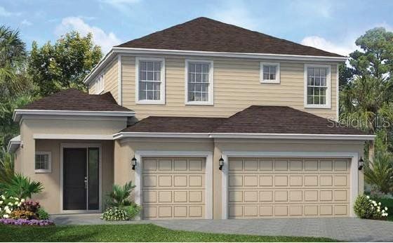 Front exterior of a new home in Brighton, Venice, FL, highlighting curb appeal (Image 1). Front exterior of a new home in Brighton, Venice, FL, highlighting curb appeal (Image 1).
