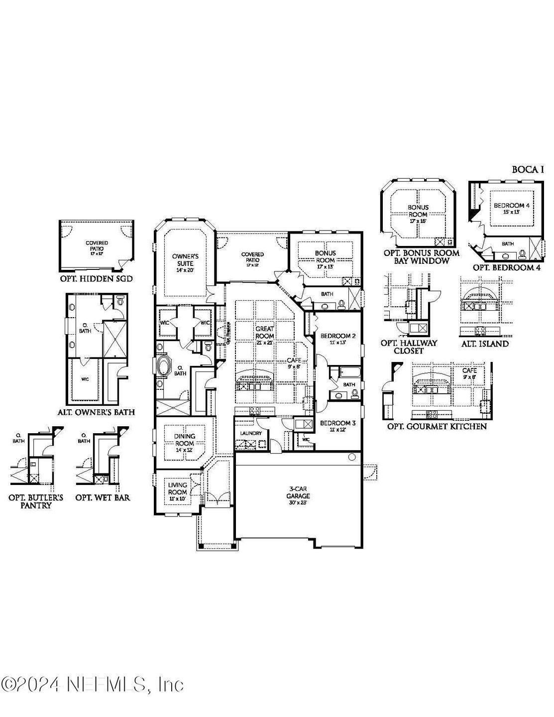 2D floor plan layout of this home in Silver Landing at SilverLeaf, St. Augustine, FL (Image 1). 2D floor plan layout of this home in Silver Landing at SilverLeaf, St. Augustine, FL (Image 1).