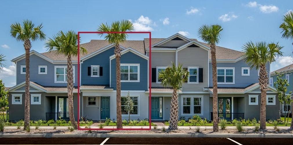 Front exterior of a new home in Townwalk at Babcock Ranch, Punta Gorda, FL, highlighting curb appeal (Image 1). Front exterior of a new home in Townwalk at Babcock Ranch, Punta Gorda, FL, highlighting curb appeal (Image 1).