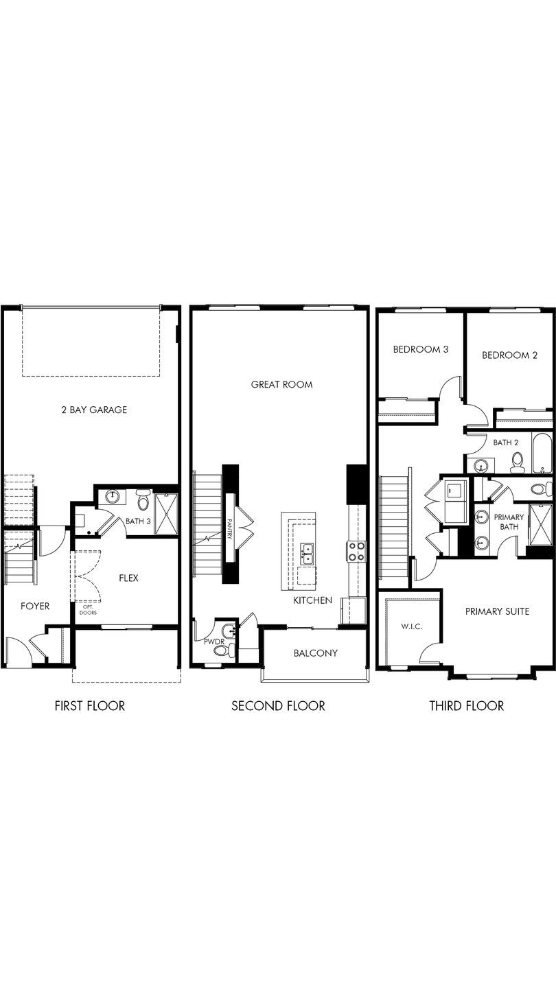 2D floor plan layout of this home in Three Hills, Morrison, CO (Image 1). 2D floor plan layout of this home in Three Hills, Morrison, CO (Image 1).