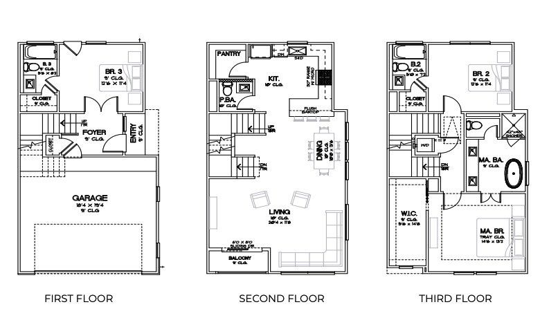 Image 1 representing the Plan 1853 by City Choice Homes in Palisades Park, Houston, TX. Image 1 representing the Plan 1853 by City Choice Homes in Palisades Park, Houston, TX.