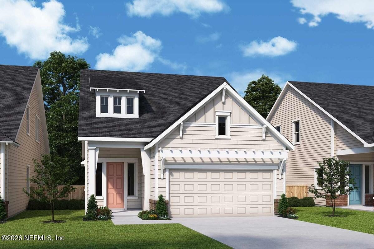 Front exterior of a new home in , Ponte Vedra, FL, highlighting curb appeal (Image 1). Front exterior of a new home in , Ponte Vedra, FL, highlighting curb appeal (Image 1).