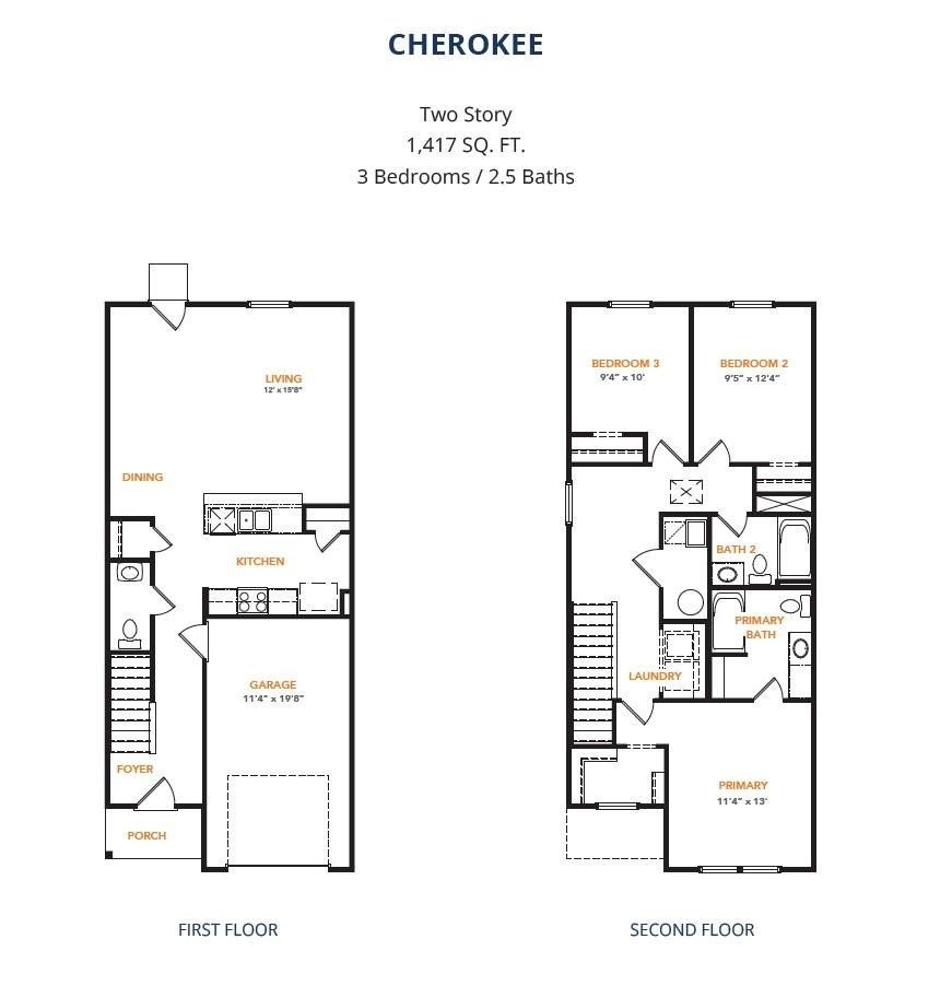 Cherokee Floorplan - Celebration Series Cherokee Floorplan - Celebration Series