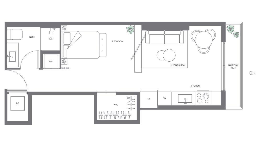 2D floor plan layout for the Residence 04 by Property Markets Group in The Elser Hotel & Residences, Miami, FL (Image 1). 2D floor plan layout for the Residence 04 by Property Markets Group in The Elser Hotel & Residences, Miami, FL (Image 1).
