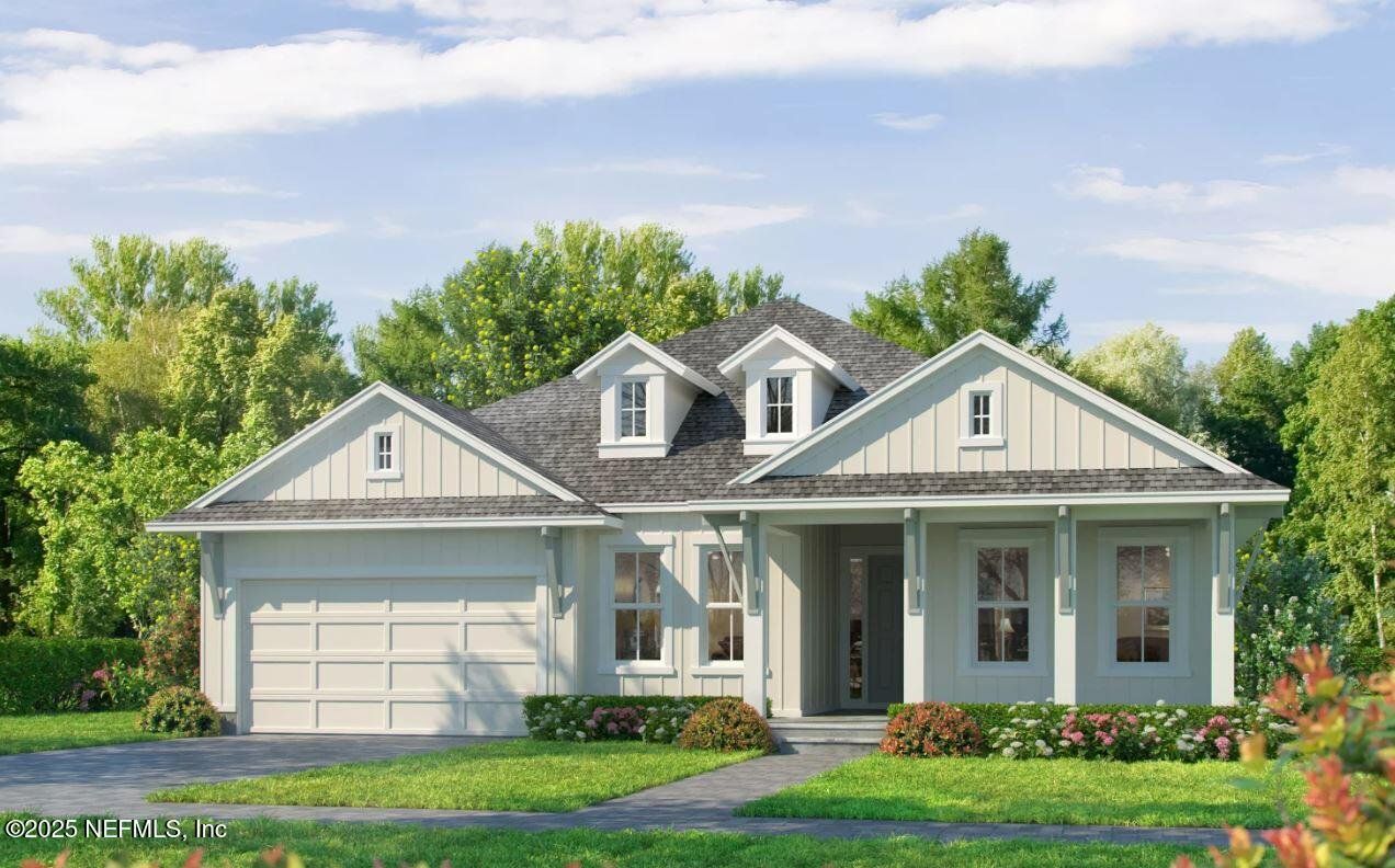 Front exterior of a new home in Tidewater, Jacksonville, FL, highlighting curb appeal (Image 1). Front exterior of a new home in Tidewater, Jacksonville, FL, highlighting curb appeal (Image 1).