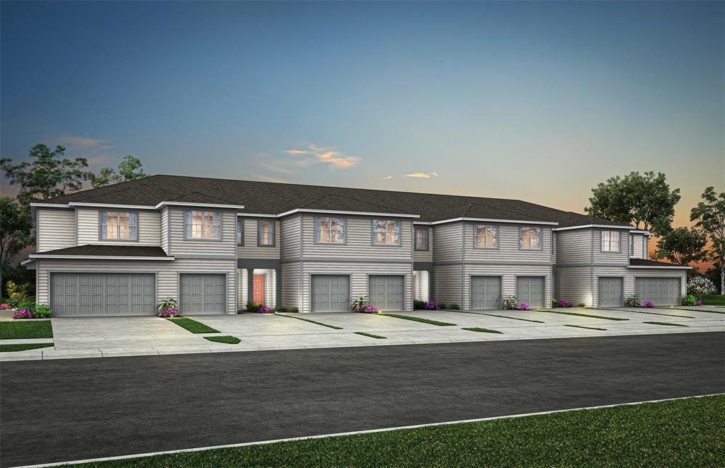 Front exterior of a new home in , Davenport, FL, highlighting curb appeal (Image 1). Front exterior of a new home in , Davenport, FL, highlighting curb appeal (Image 1).