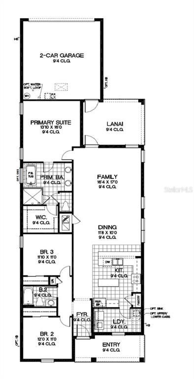 2D floor plan layout of this home in Avalon Woods, Winter Garden, FL (Image 1). 2D floor plan layout of this home in Avalon Woods, Winter Garden, FL (Image 1).