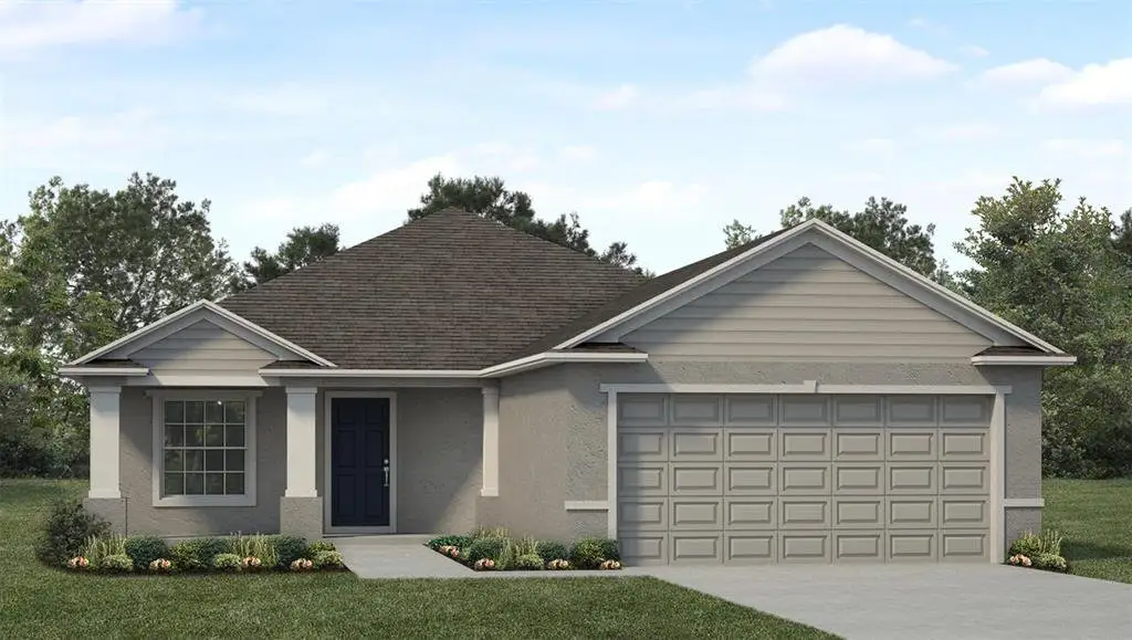 Front exterior of a new home in , Lake Wales, FL, highlighting curb appeal (Image 1).