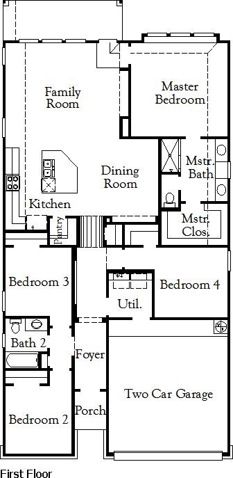 2D floor plan layout for the Izoro by Coventry Homes in Highland Village 45', Georgetown, TX (Image 1). 2D floor plan layout for the Izoro by Coventry Homes in Highland Village 45', Georgetown, TX (Image 1).