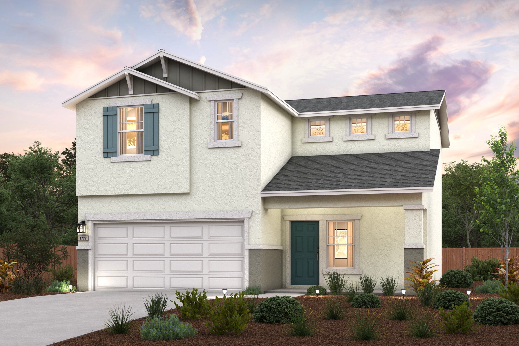 Front exterior of a new home in , Panama City, FL, highlighting curb appeal (Image 1). Front exterior of a new home in , Panama City, FL, highlighting curb appeal (Image 1).