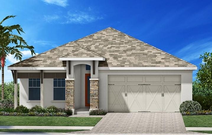 Front exterior of a new home in , Sarasota, FL, highlighting curb appeal (Image 1). Front exterior of a new home in , Sarasota, FL, highlighting curb appeal (Image 1).