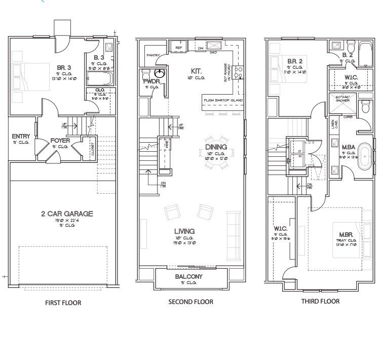 Image 1 representing the Plan 2130 by City Choice Homes in Kolbe Square, Houston, TX. Image 1 representing the Plan 2130 by City Choice Homes in Kolbe Square, Houston, TX.