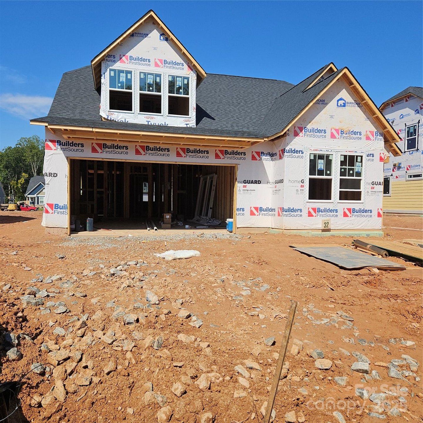 Front exterior of a new home in , Fletcher, NC, highlighting curb appeal (Image 1). Front exterior of a new home in , Fletcher, NC, highlighting curb appeal (Image 1).