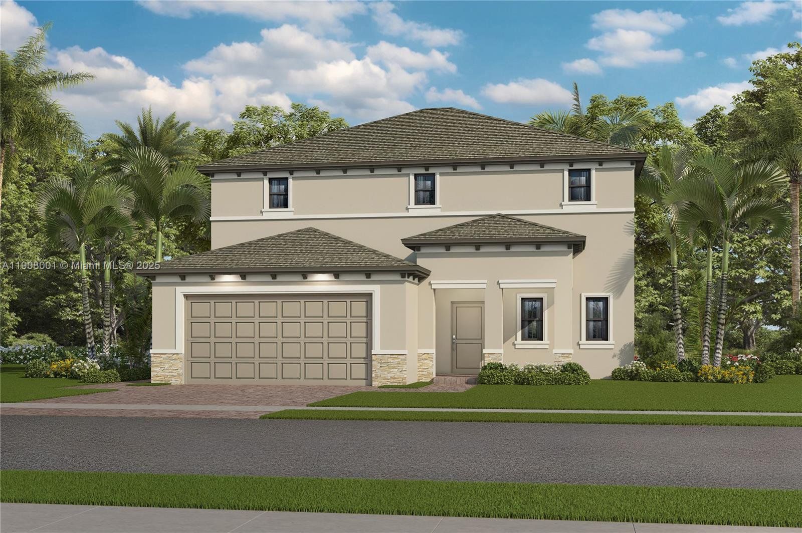 Front exterior of a new home in , Miami, FL, highlighting curb appeal (Image 1).