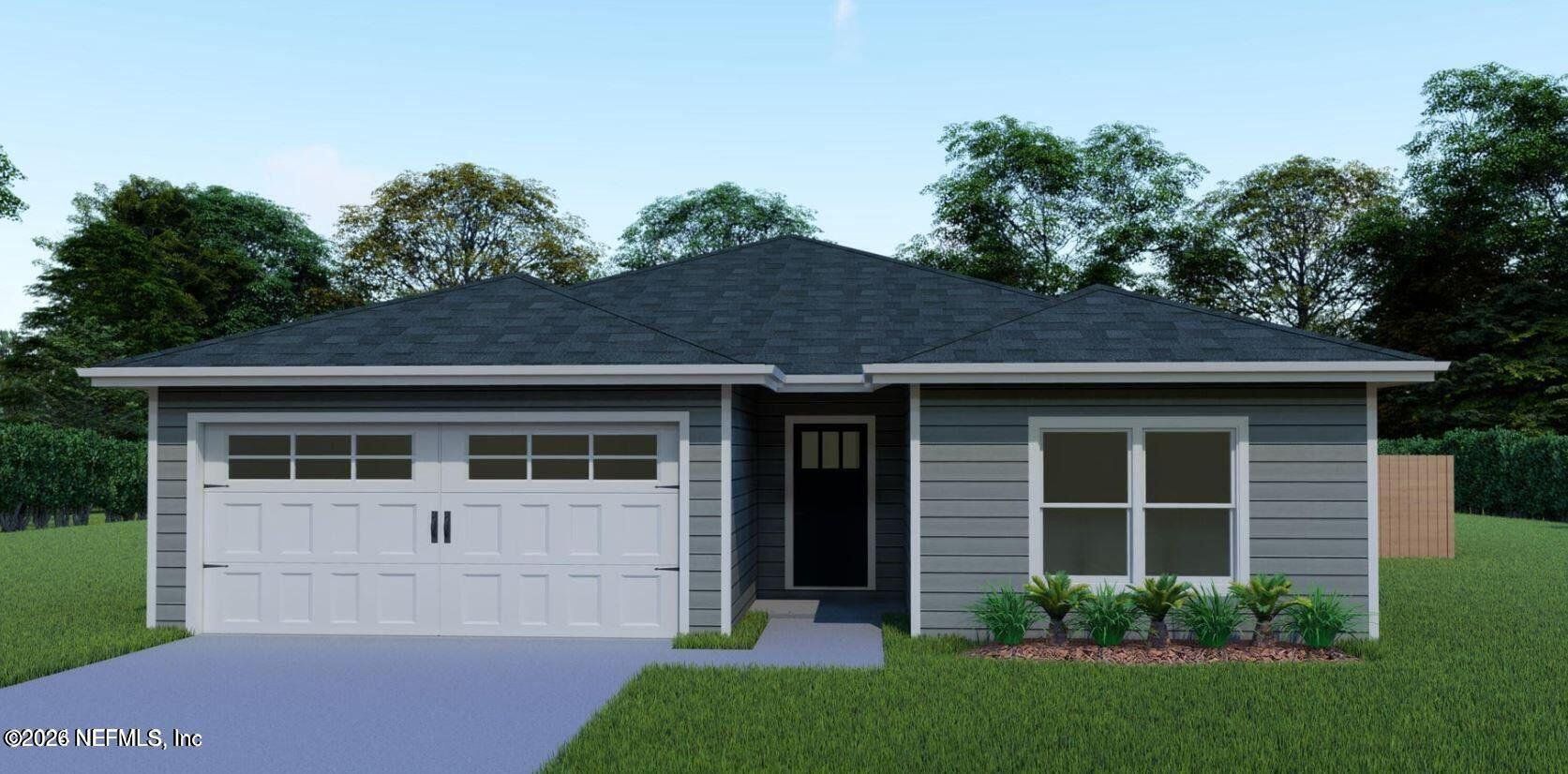 Front exterior of a new home in , Jacksonville, FL, highlighting curb appeal (Image 1). Front exterior of a new home in , Jacksonville, FL, highlighting curb appeal (Image 1).