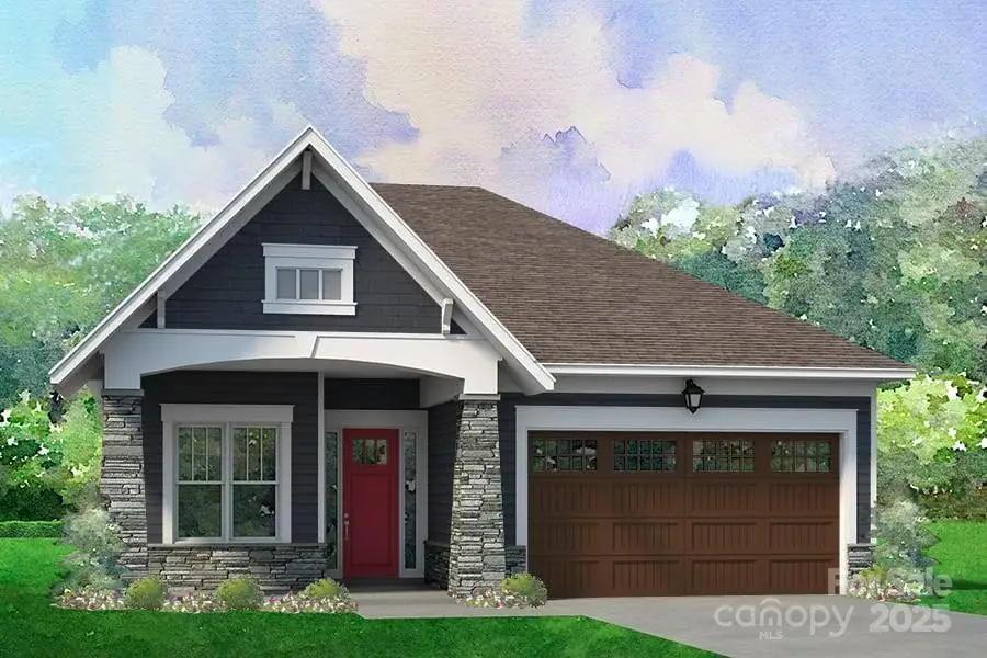 Front exterior of a new home in Cumberland, Concord, NC, highlighting curb appeal (Image 1). Front exterior of a new home in Cumberland, Concord, NC, highlighting curb appeal (Image 1).
