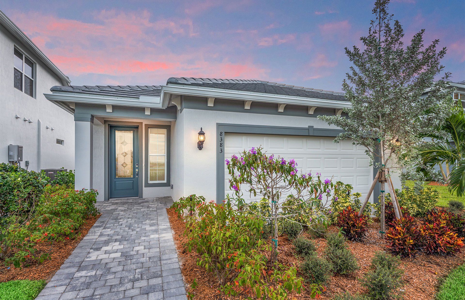Exterior details and patio area of a home in Harbor Isle, Vero Beach (Image 1). Exterior details and patio area of a home in Harbor Isle, Vero Beach (Image 1).