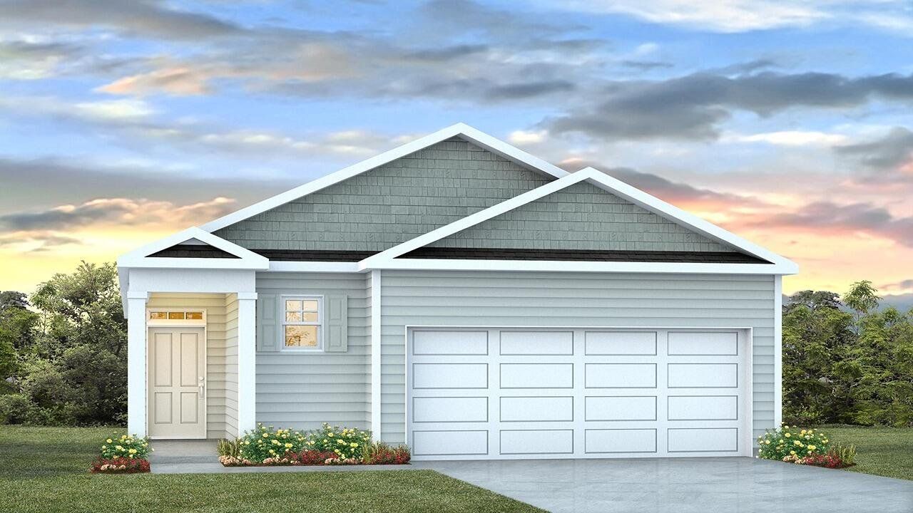 Front exterior of a new home in , Summerville, SC, highlighting curb appeal (Image 1). Front exterior of a new home in , Summerville, SC, highlighting curb appeal (Image 1).