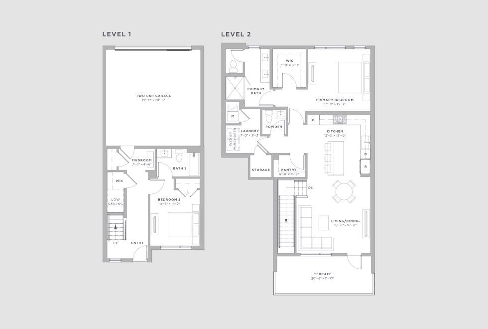 2D floor plan layout for the Residence A by Belgravia Group in ATAVIA, Scottsdale, AZ (Image 1).