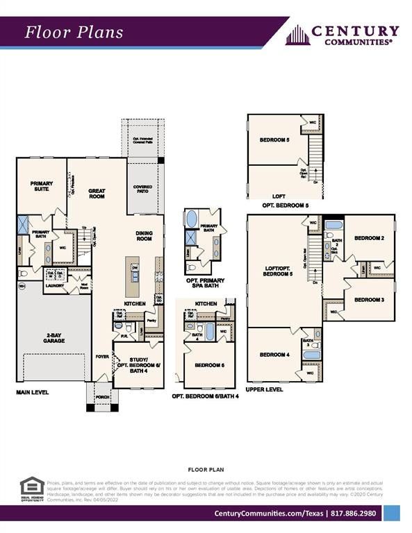 2D floor plan layout of this home in Prestige Collection at Overland Grove, Forney, TX (Image 1). 2D floor plan layout of this home in Prestige Collection at Overland Grove, Forney, TX (Image 1).