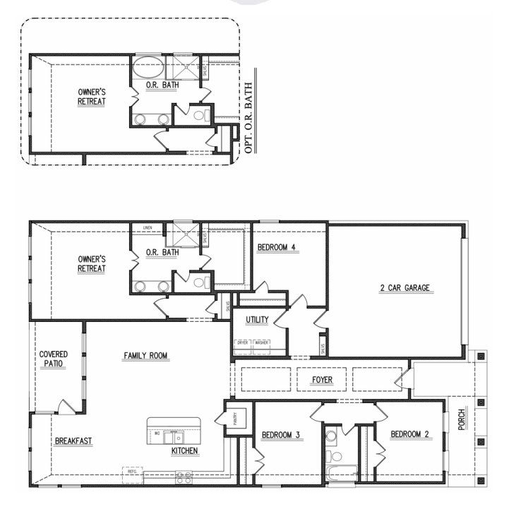 Image 1 representing the Sidney by Sullivan Brothers Builders in King Oaks Village, Baytown, TX. Image 1 representing the Sidney by Sullivan Brothers Builders in King Oaks Village, Baytown, TX.