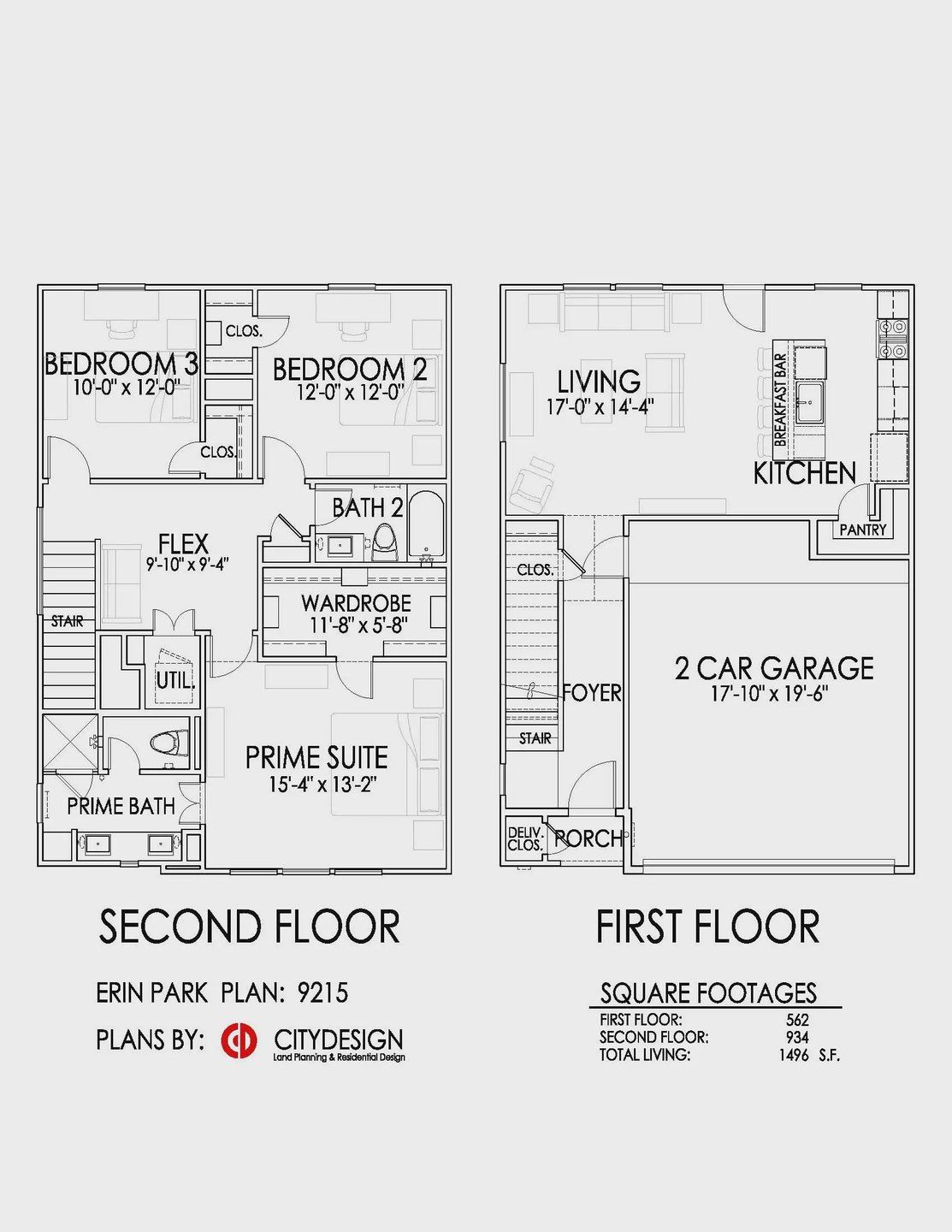 Image 1 representing the 9215 by CitySide Homes in Erin Park, Houston, TX.