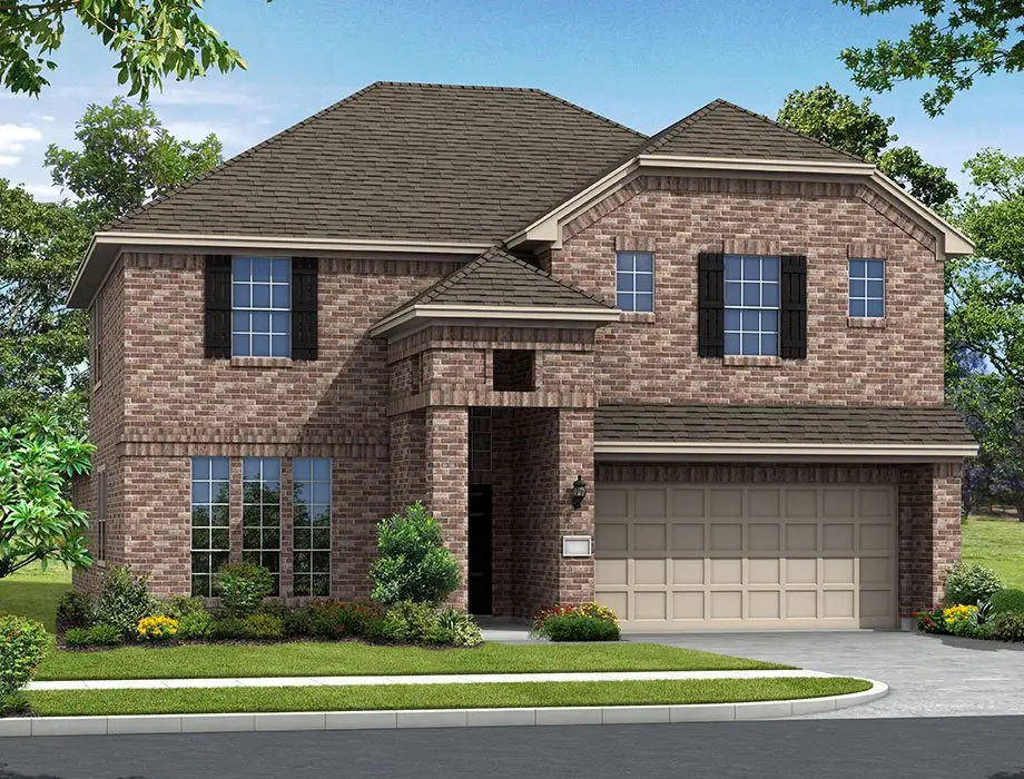 Representative exterior photo of a completed home built from the The Boston by McKinley Homes in Grand Magnolia, Magnolia, TX (Image 1). Representative exterior photo of a completed home built from the The Boston by McKinley Homes in Grand Magnolia, Magnolia, TX (Image 1).