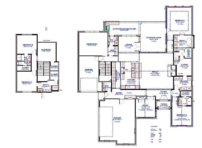 2D floor plan layout of this home in , Heath, TX (Image 1). 2D floor plan layout of this home in , Heath, TX (Image 1).