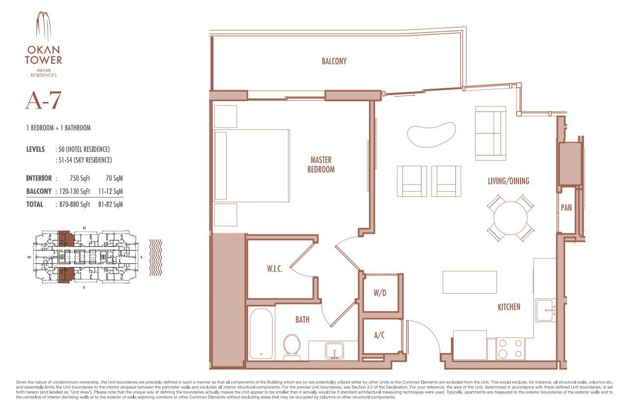 Image 1 representing the A7 by Okan Group Development in Okan Tower, Miami, FL. Image 1 representing the A7 by Okan Group Development in Okan Tower, Miami, FL.