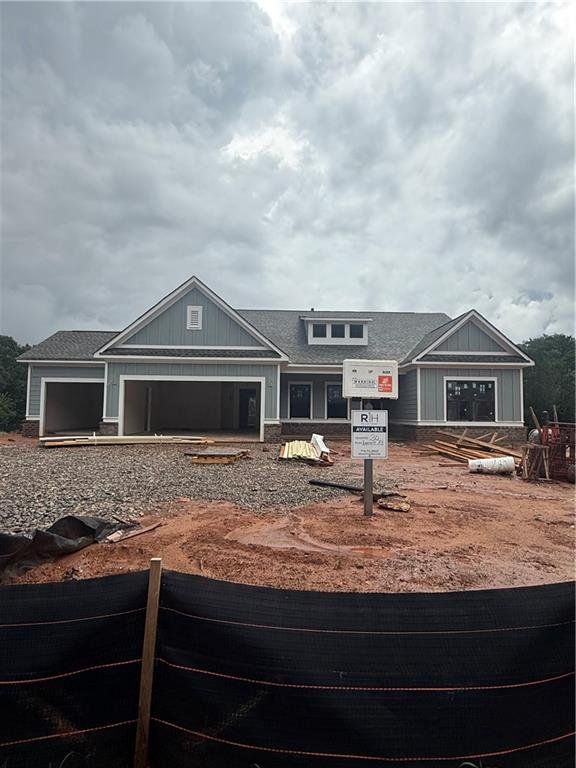 In-progress construction of a new home in Weslyn Park, Social Circle, GA (Image 1). In-progress construction of a new home in Weslyn Park, Social Circle, GA (Image 1).