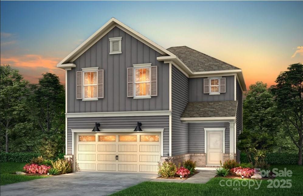 Front exterior of a new home in Parkside Crossing, Charlotte, NC, highlighting curb appeal (Image 1). Front exterior of a new home in Parkside Crossing, Charlotte, NC, highlighting curb appeal (Image 1).