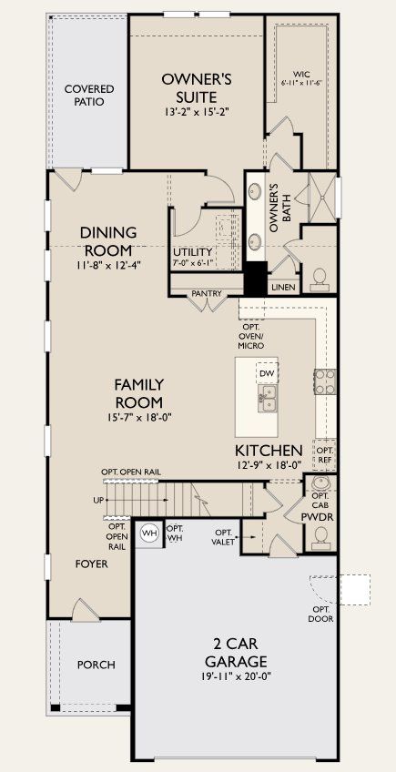 2D floor plan layout for the McKinney by Ashton Woods in Cannon Ranch 40s, Dripping Springs, TX (Image 1). 2D floor plan layout for the McKinney by Ashton Woods in Cannon Ranch 40s, Dripping Springs, TX (Image 1).