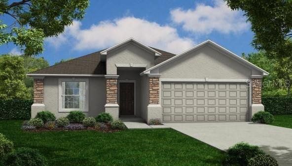 Front exterior of a new home in , Lake Placid, FL, highlighting curb appeal (Image 1).