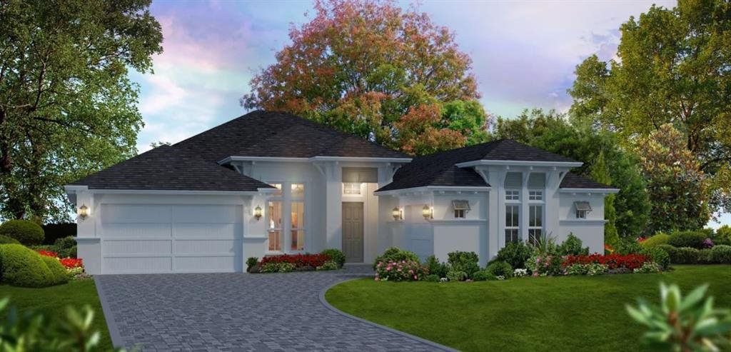 Front exterior of a new home in Oakmont, Gainesville, FL, highlighting curb appeal (Image 1). Front exterior of a new home in Oakmont, Gainesville, FL, highlighting curb appeal (Image 1).