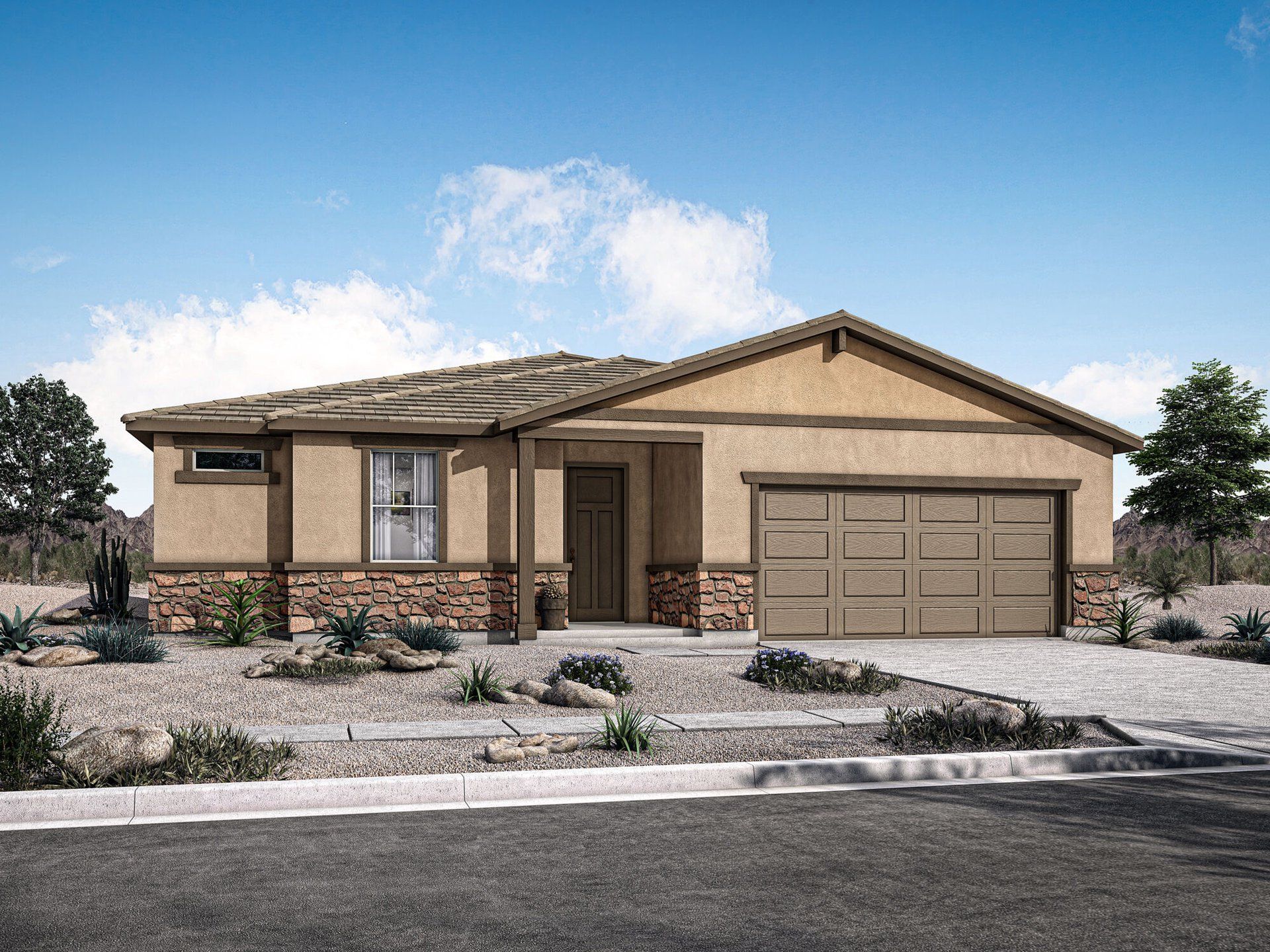 Flint floorplan with Ranch elevation