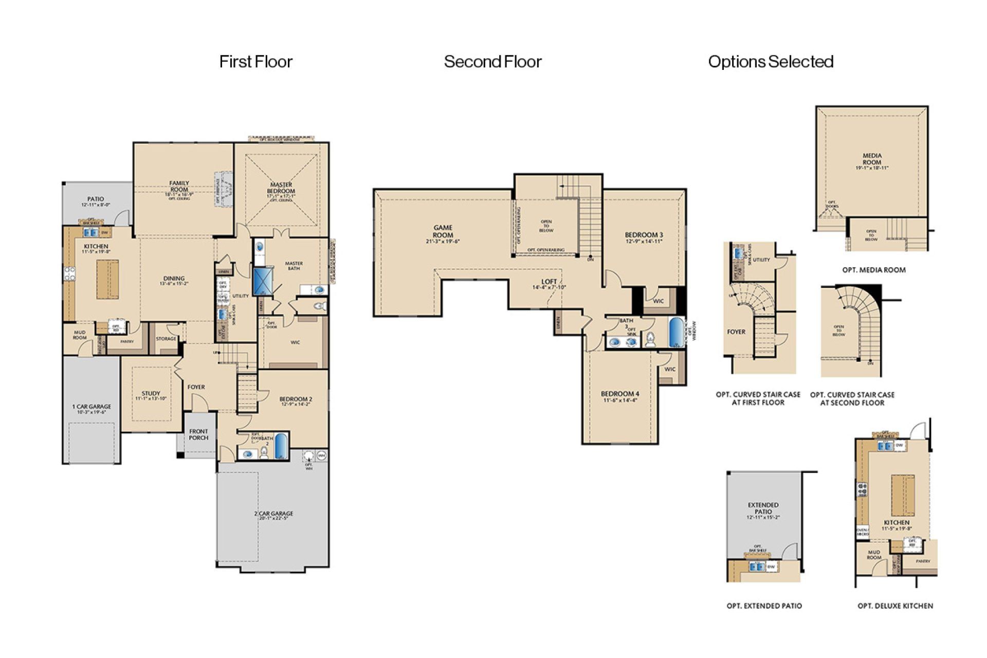 2D floor plan layout of this home in Park Hills, Rockwall, TX (Image 1). 2D floor plan layout of this home in Park Hills, Rockwall, TX (Image 1).