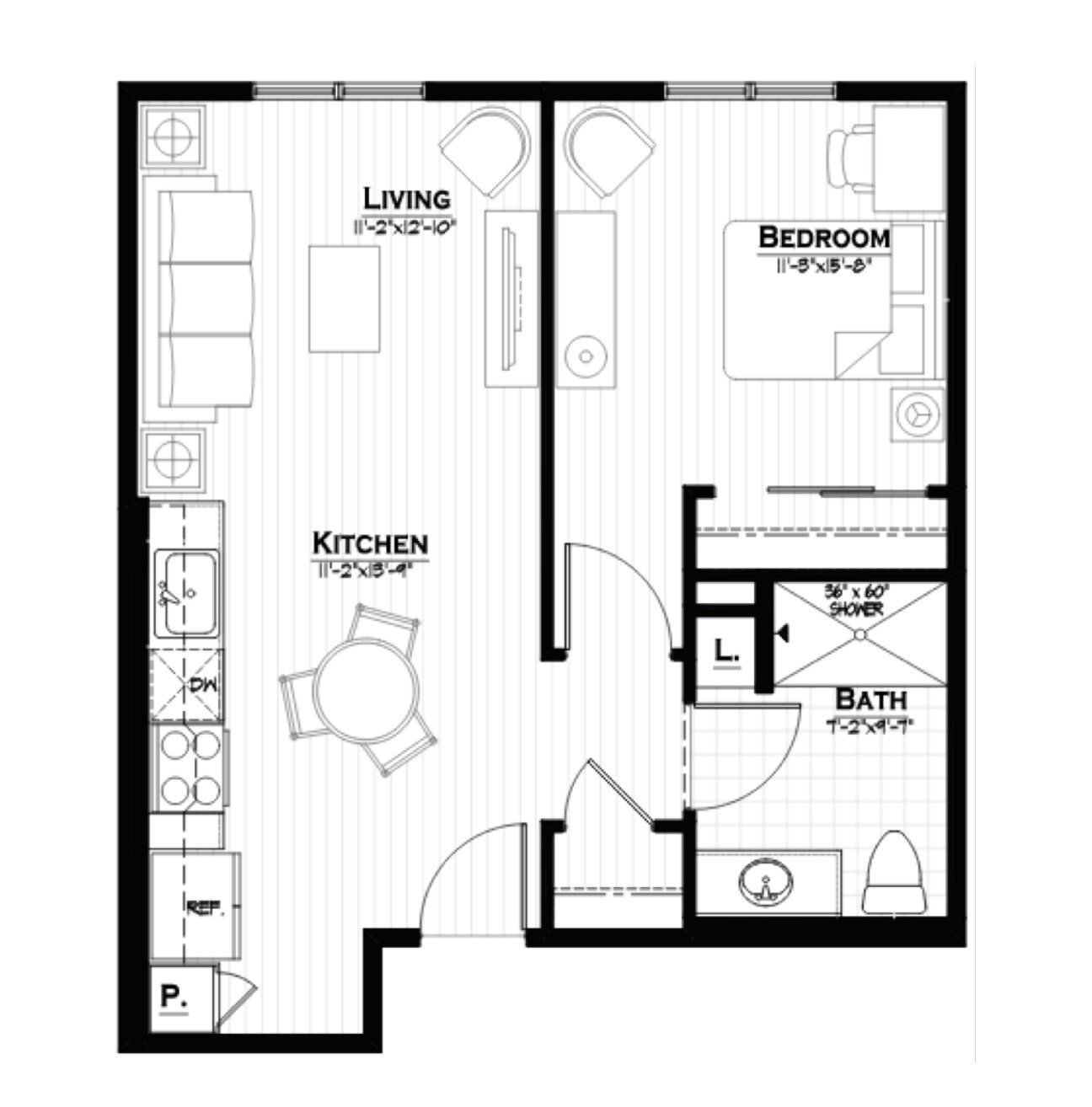 2D floor plan layout for the Starflower by Metropolitan Homes in Trailhead, Littleton, CO (Image 1).