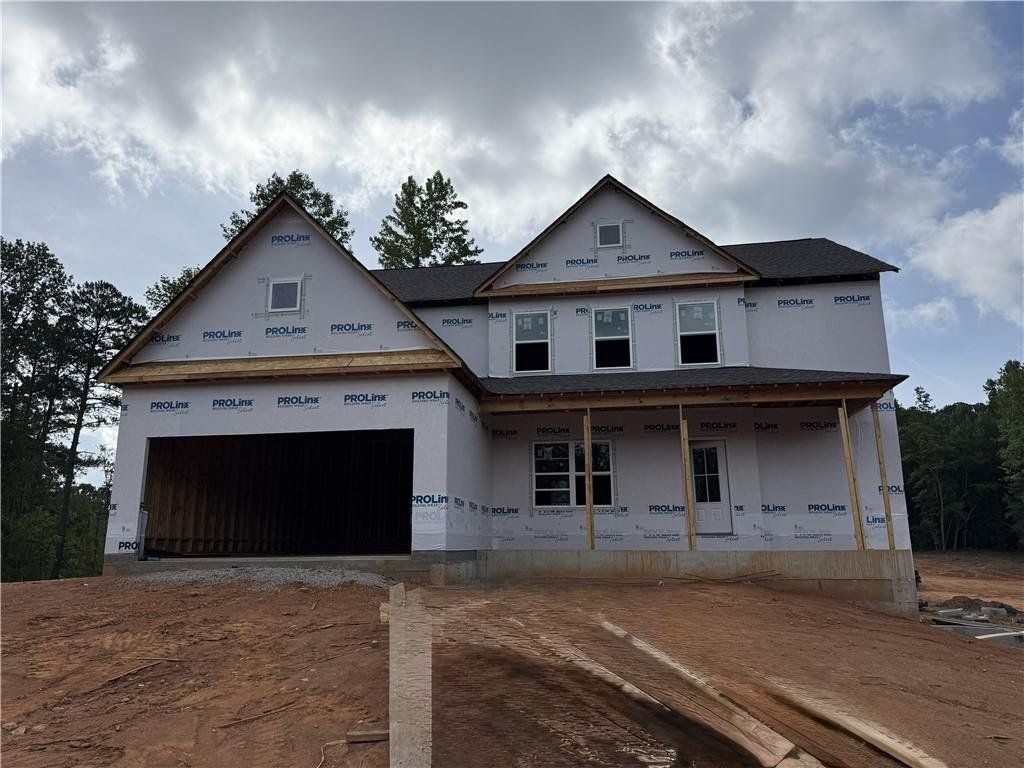 In-progress construction of a new home in , Loganville, GA (Image 1). In-progress construction of a new home in , Loganville, GA (Image 1).