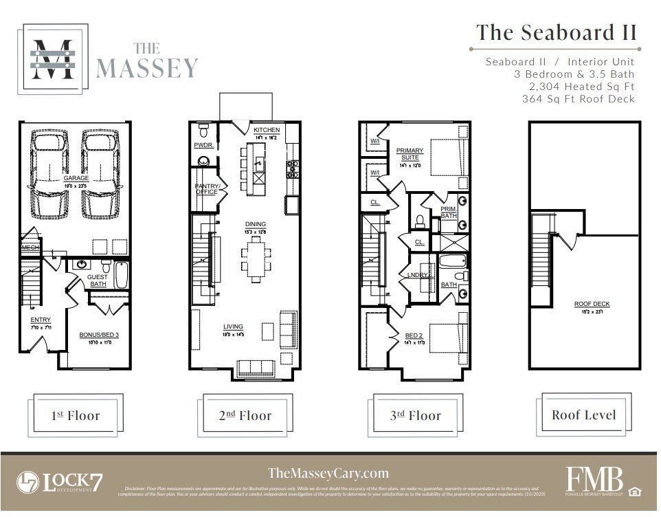 2D floor plan layout for the The Seaboard II by Lock7 Development in The Massey, Cary, NC (Image 1). 2D floor plan layout for the The Seaboard II by Lock7 Development in The Massey, Cary, NC (Image 1).