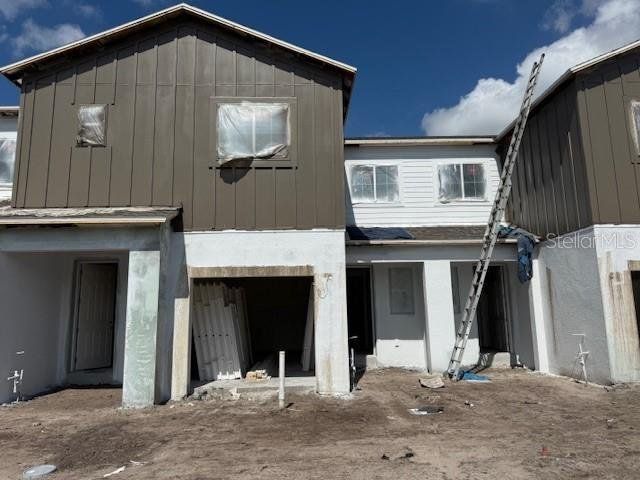 In-progress construction of a new home in Tyson Ranch, Orlando, FL (Image 1).