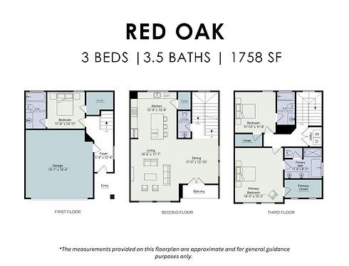 Image 1 representing the Red oak by MTY Builders in Cedar Post, Houston, TX.