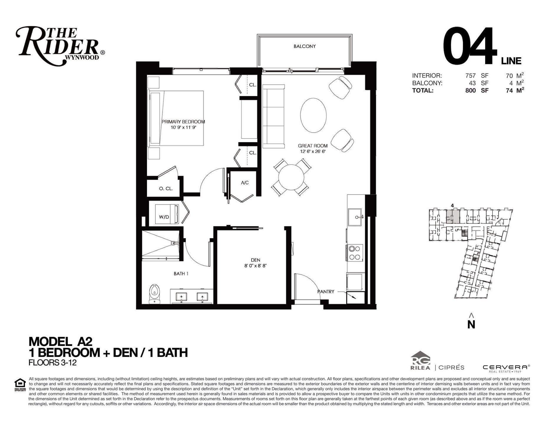 Image 1 representing the A2 by Rilea Group in The Rider Wynwood, Miami, FL. Image 1 representing the A2 by Rilea Group in The Rider Wynwood, Miami, FL.