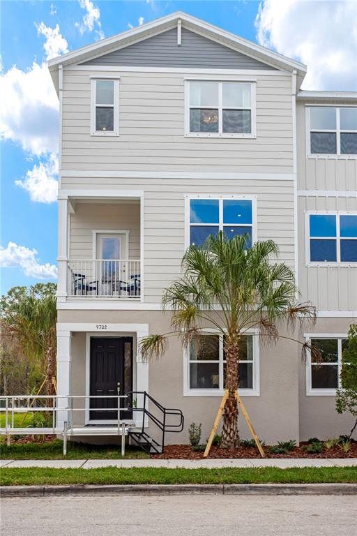 Front exterior of a new home in , Westchase, FL, highlighting curb appeal (Image 1). Front exterior of a new home in , Westchase, FL, highlighting curb appeal (Image 1).