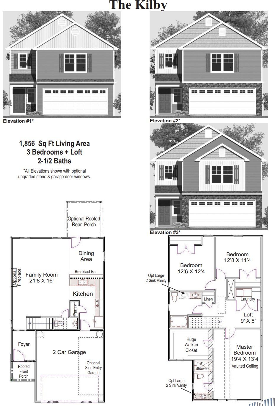 Image 1 representing the Kilby by SouthCraft Builders in StoneyGreen Homes, Charlotte, NC. Image 1 representing the Kilby by SouthCraft Builders in StoneyGreen Homes, Charlotte, NC.