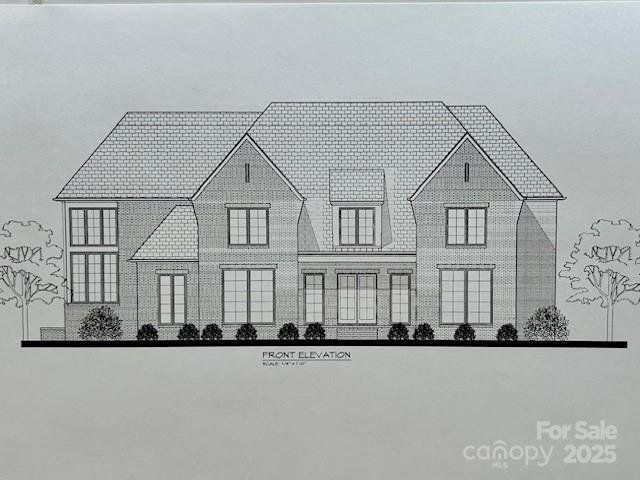Exterior rendering of this home design in , Charlotte, NC (Image 1).