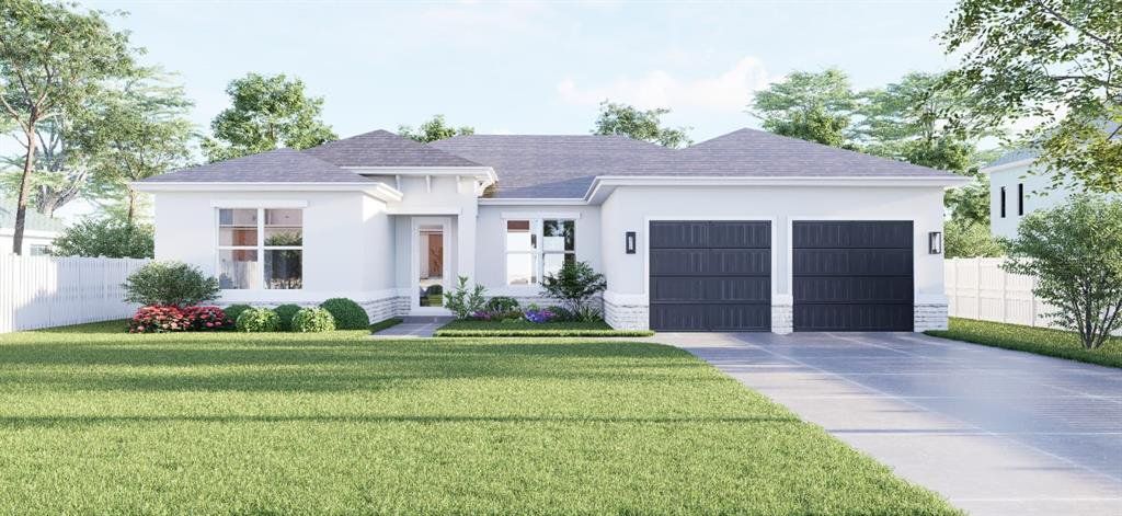 Front exterior of a new home in , Ocala, FL, highlighting curb appeal (Image 1). Front exterior of a new home in , Ocala, FL, highlighting curb appeal (Image 1).