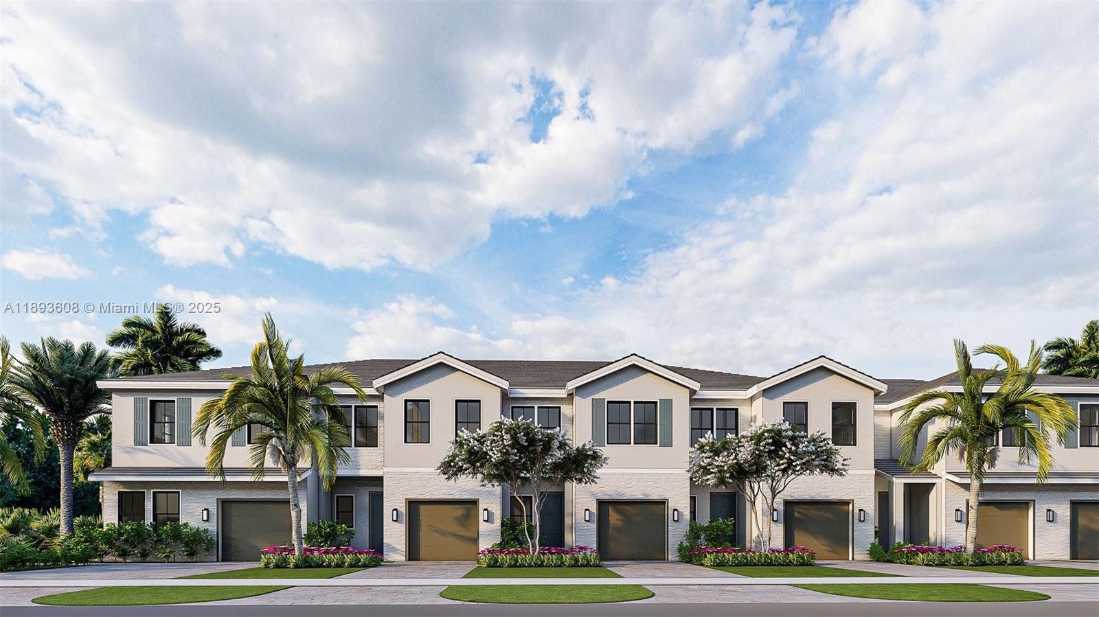 Front exterior of a new home in , Homestead, FL, highlighting curb appeal (Image 1). Front exterior of a new home in , Homestead, FL, highlighting curb appeal (Image 1).