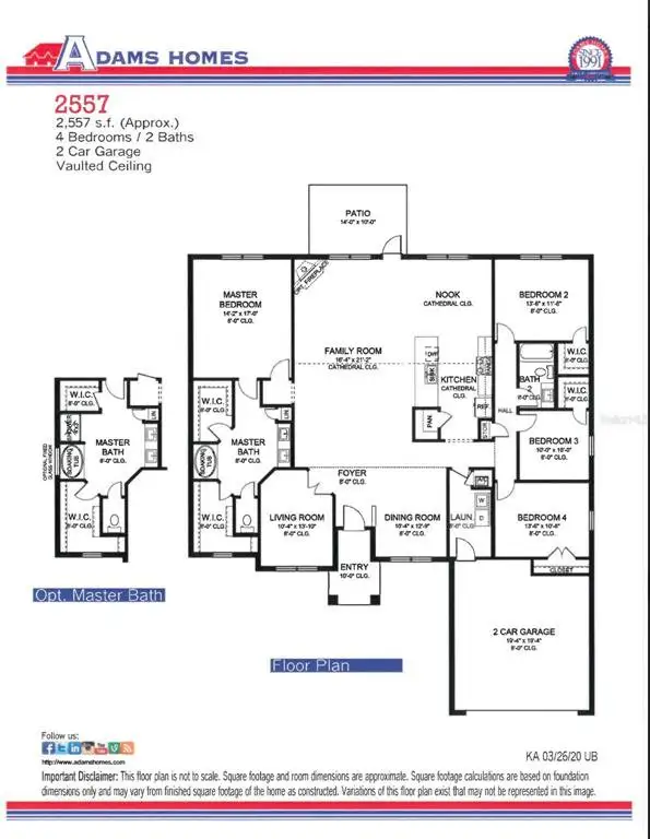 2D floor plan layout of this home in North Port, North Port, FL (Image 1). 2D floor plan layout of this home in North Port, North Port, FL (Image 1).