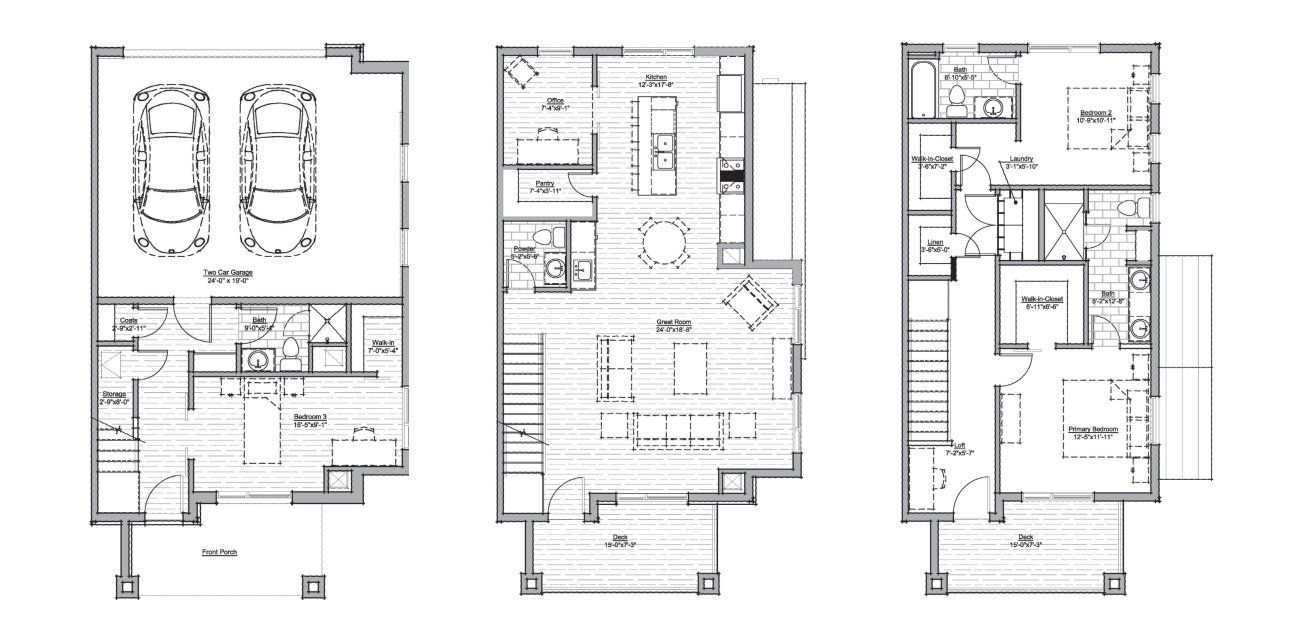Image 1 representing the Maple by D.H. Friedman Properties LLC in A Line Townhomes, Denver, CO. Image 1 representing the Maple by D.H. Friedman Properties LLC in A Line Townhomes, Denver, CO.